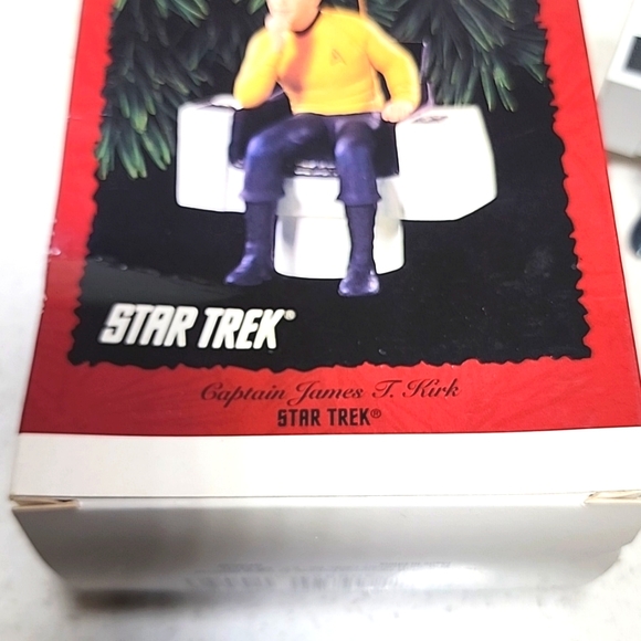 Captain Kirk. STAR TREK  Vintage Hallmark Keepsake Ornament 1995 - Picture 8 of 11
